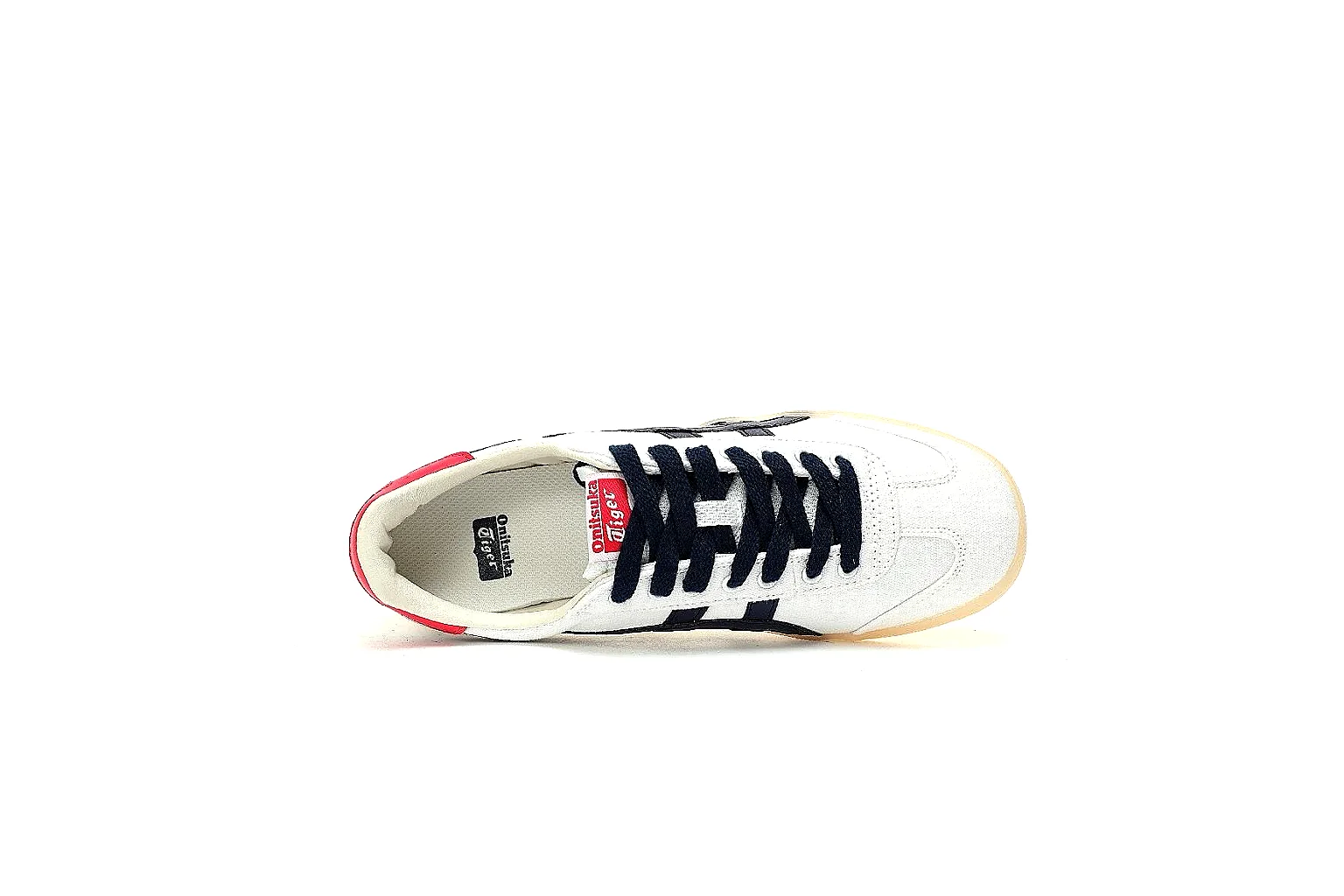 Onitsuka Tiger 4920 white navy red trainer with visible QC angles thumbnail 3