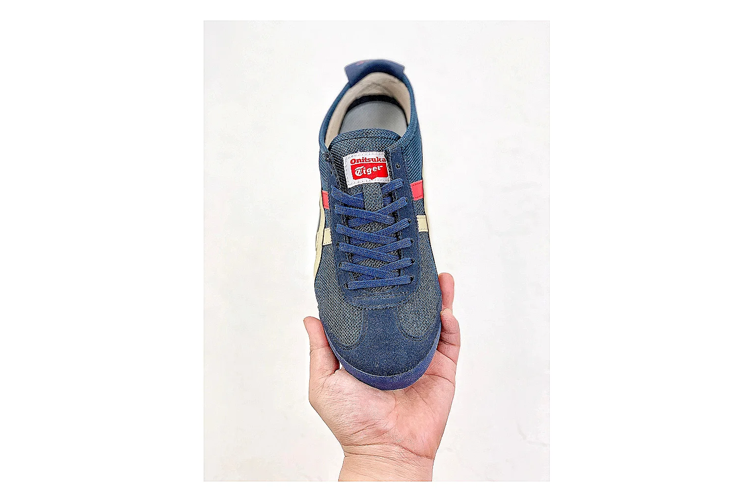 kakoscout.com Onitsuka Tiger Mexico 66 Navy Red comparison signal card six-photo gallery