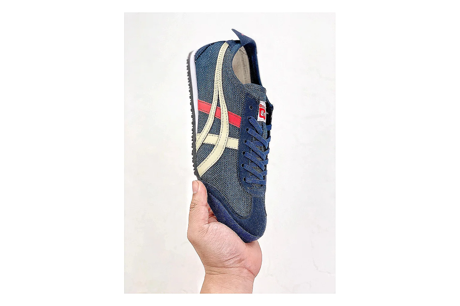 kakoscout.com Onitsuka Tiger Mexico 66 Navy Red comparison signal card six-photo gallery thumbnail 6