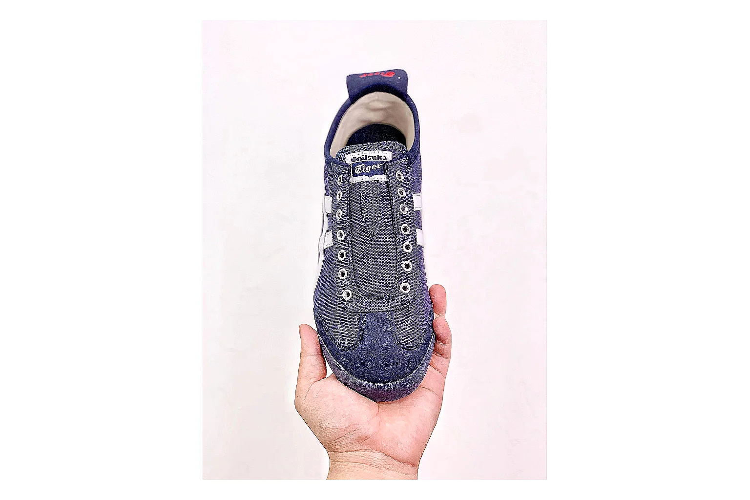 kakoscout.com Onitsuka Tiger Mexico 66 Navy Red comparison signal card six-photo gallery thumbnail 3