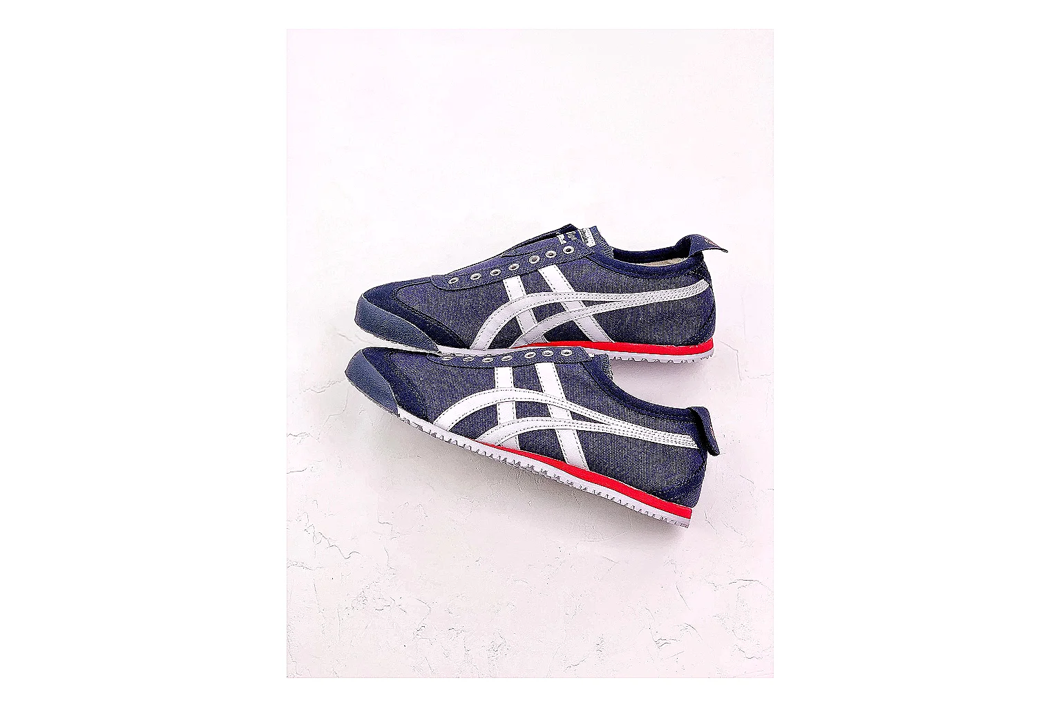 kakoscout.com Onitsuka Tiger Mexico 66 Navy Red comparison signal card six-photo gallery thumbnail 6