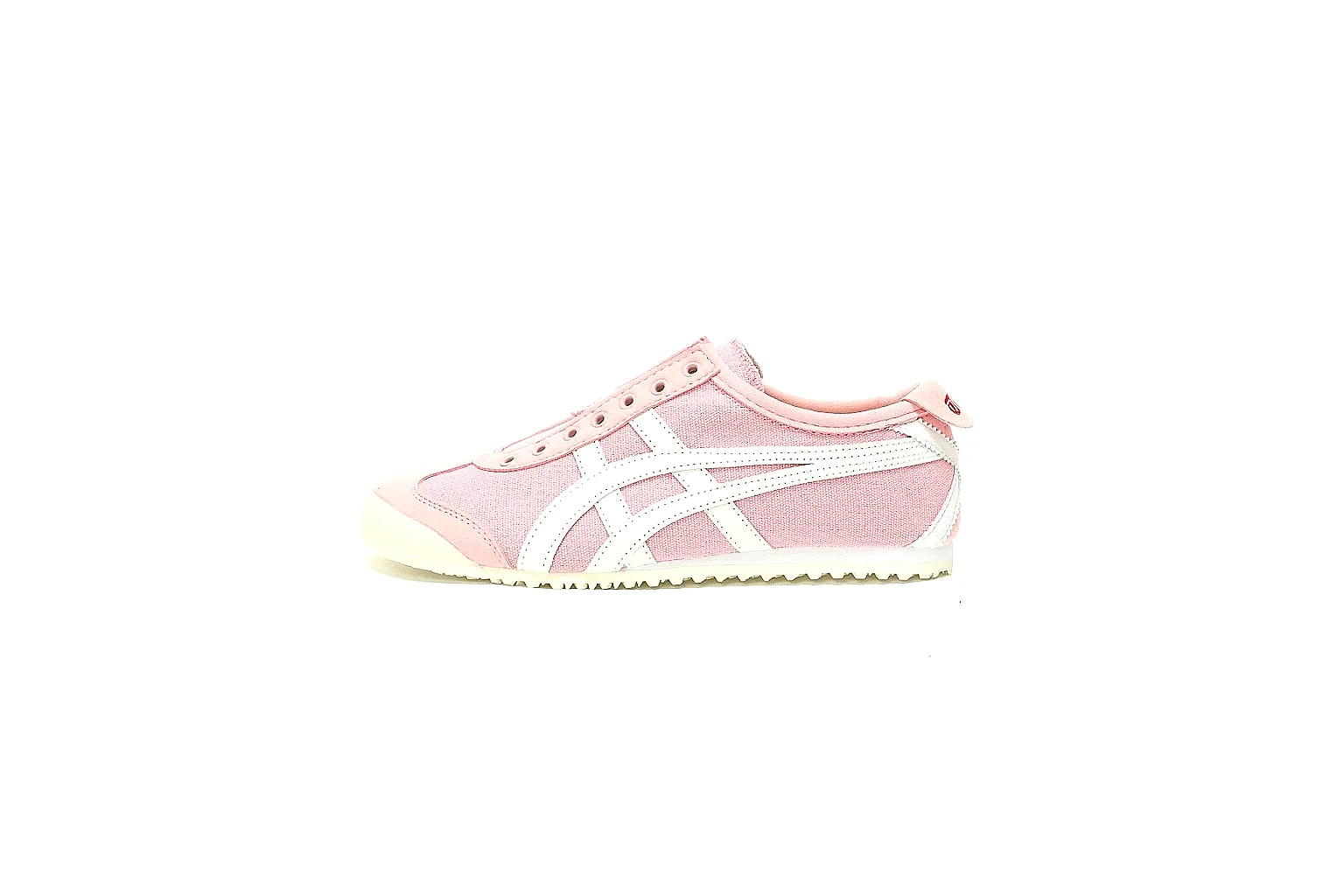 Onitsuka Tiger pink slip-on trainer with side stripes for QC price scouting thumbnail 2