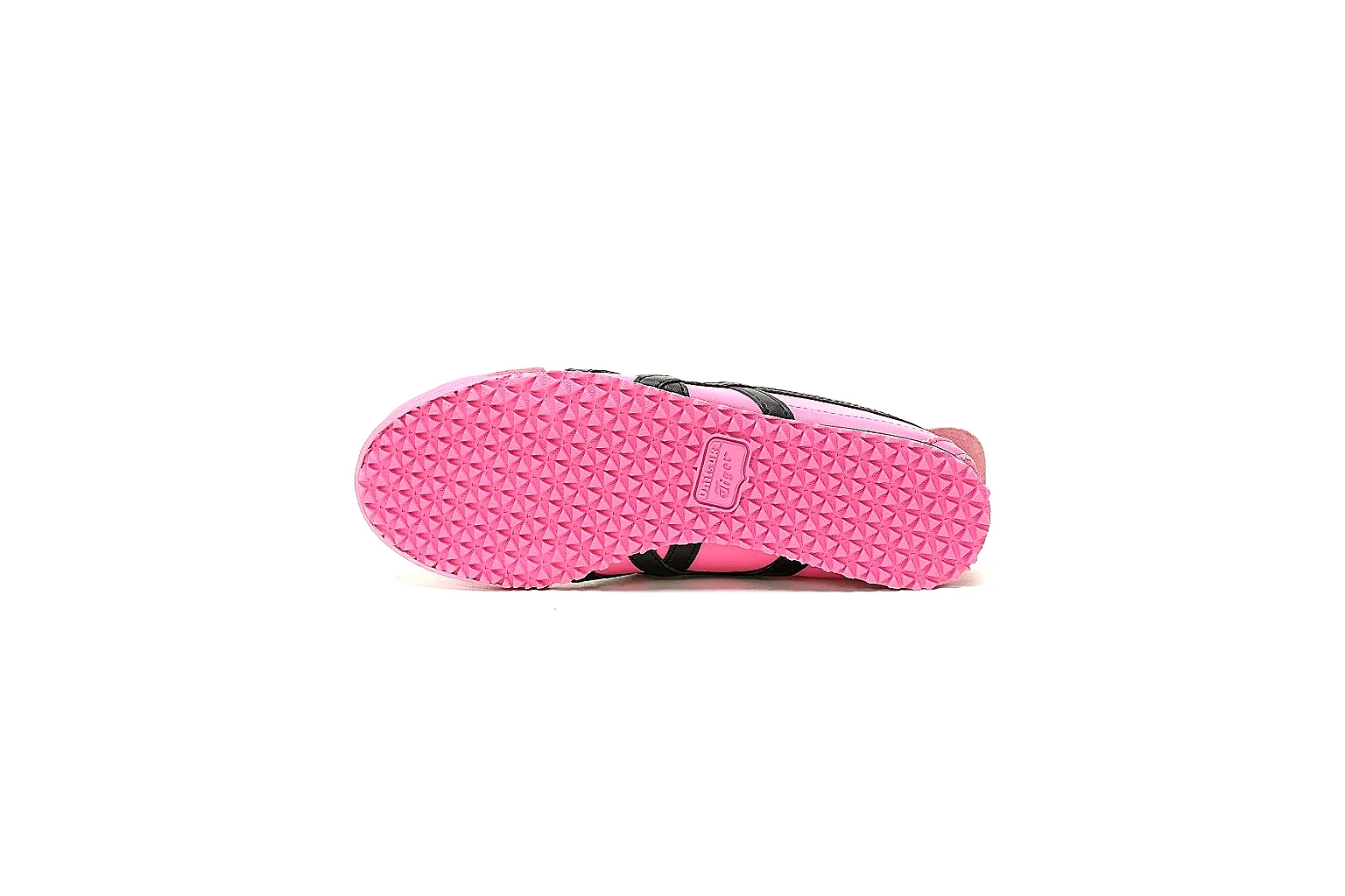 Onitsuka Tiger pink trainer QC gallery with side and outsole angles thumbnail 3