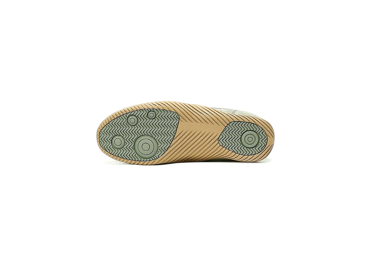 Onitsuka Tiger sage suede trainer side profile for QC comparison thumbnail 3