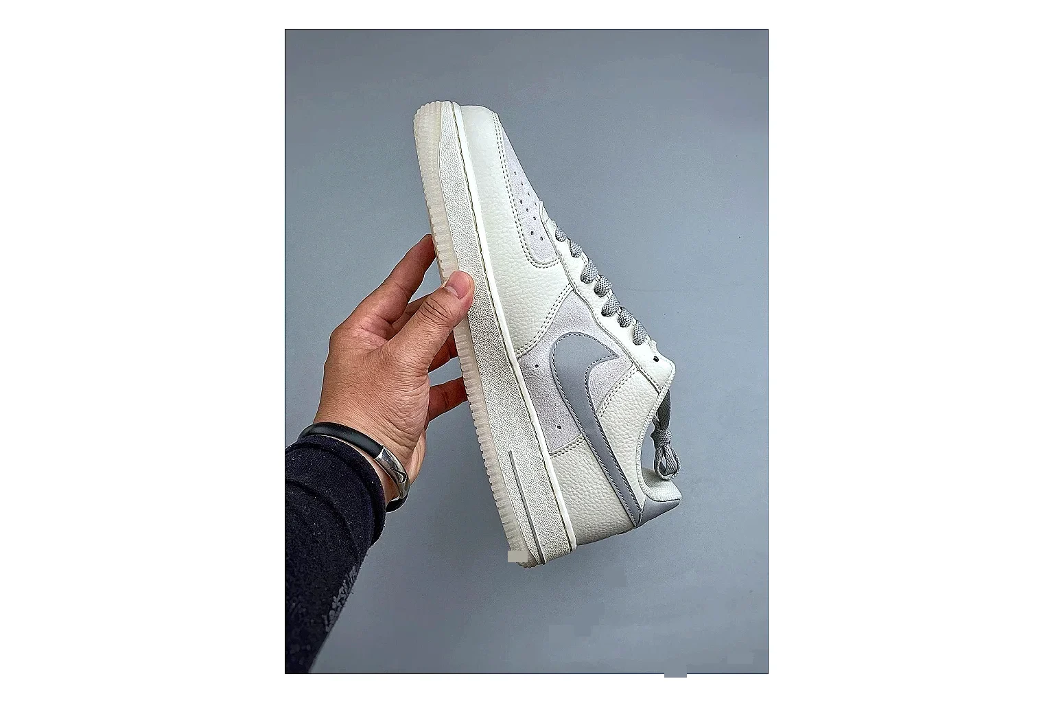 Casual Low-Top Sneaker 5155 comparison signal photo with casual low-top sneaker with clean paneling, textured upper and six-view gallery for daily streetwear styling plus side-profile shape, upper panel lines, and outsole detail