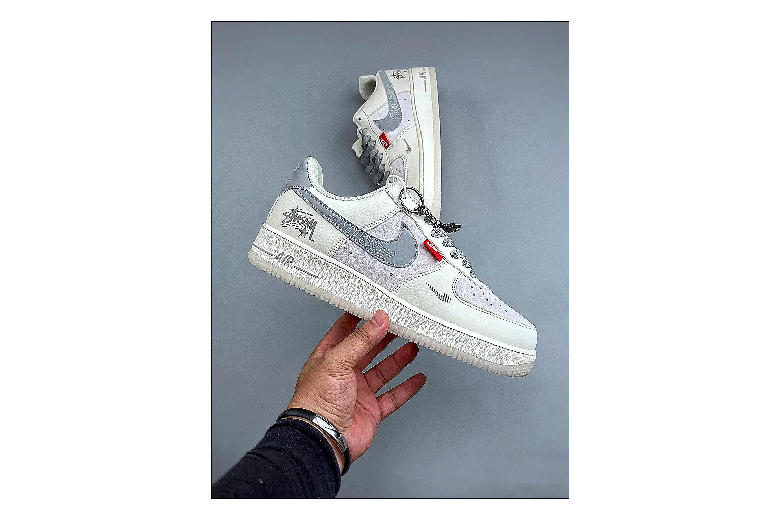 Casual Low-Top Sneaker 5155 comparison signal photo with casual low-top sneaker with clean paneling, textured upper and six-view gallery for daily streetwear styling plus side-profile shape, upper panel lines, and outsole detail thumbnail 3