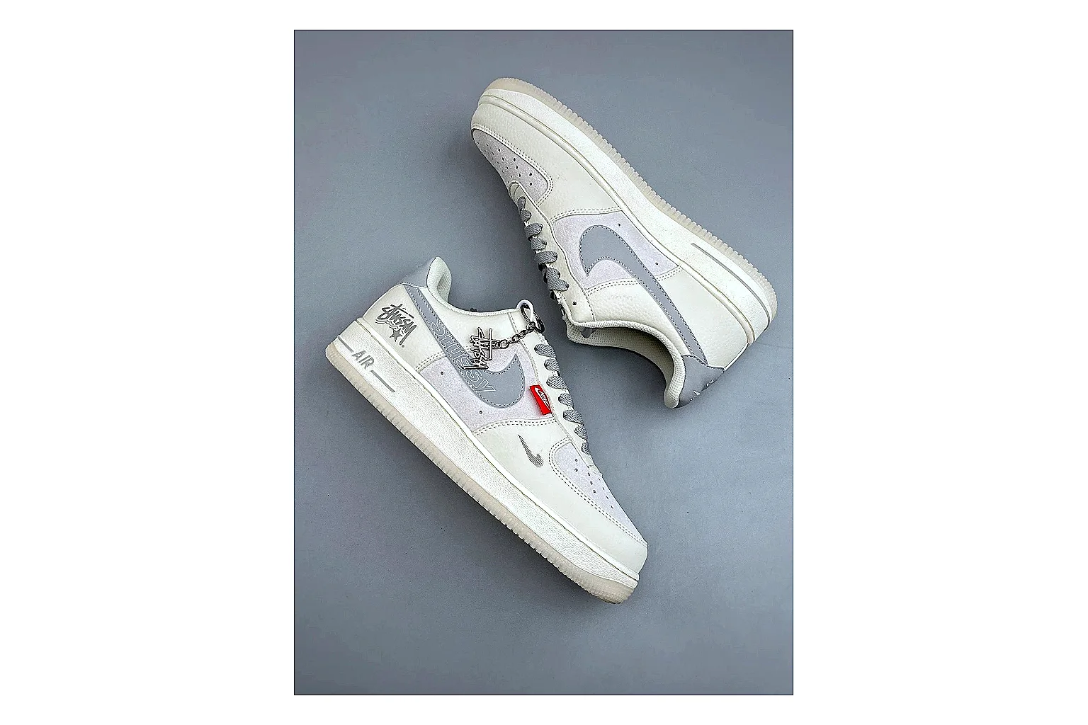 Casual Low-Top Sneaker 5155 comparison signal photo with casual low-top sneaker with clean paneling, textured upper and six-view gallery for daily streetwear styling plus side-profile shape, upper panel lines, and outsole detail thumbnail 4