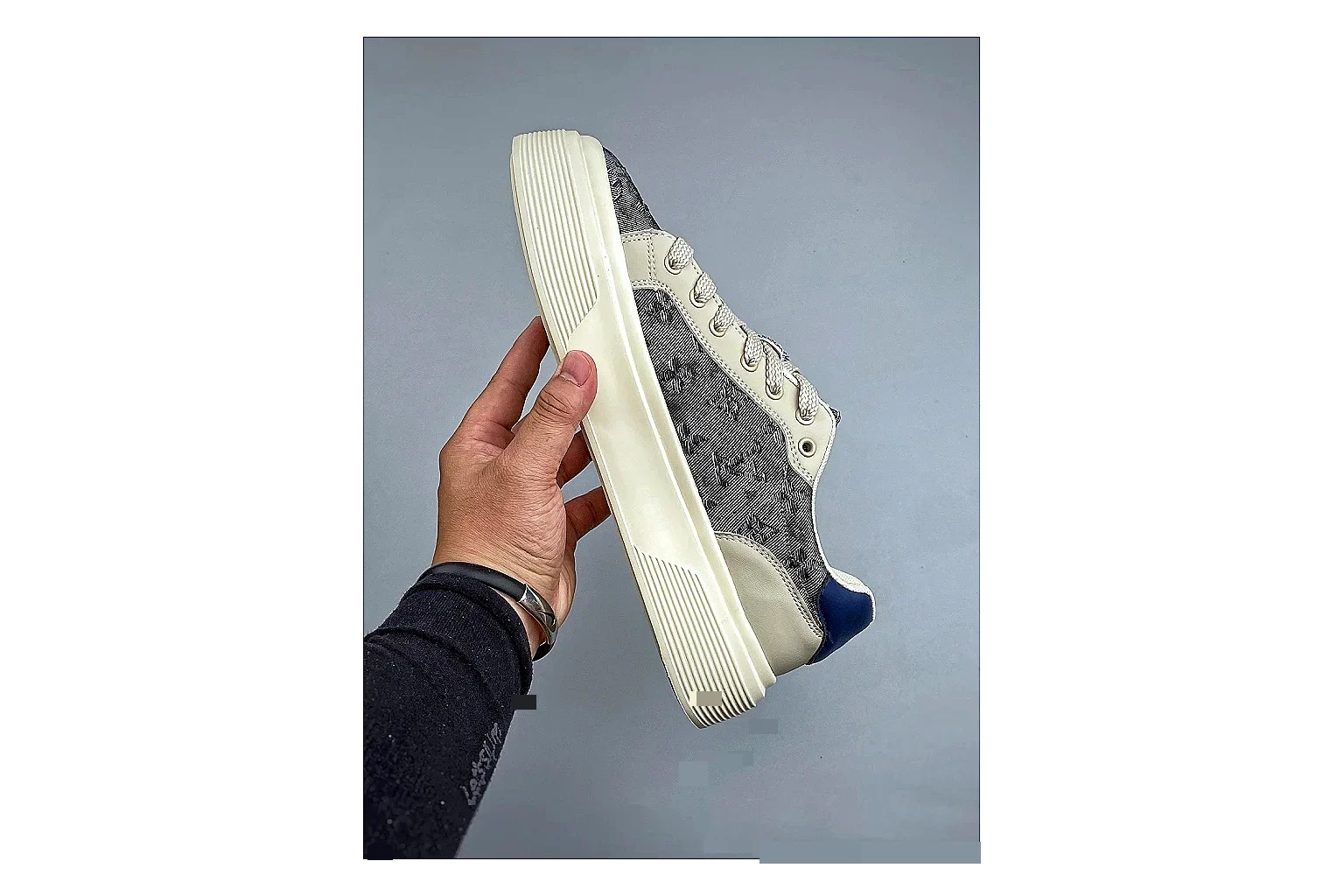Casual Low-Top Sneaker 5163 comparison signal photo with casual low-top sneaker with clean paneling, textured upper and six-view gallery for daily streetwear styling plus side-profile shape, upper panel lines, and outsole detail