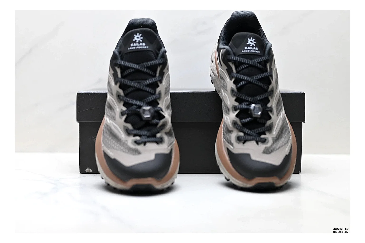 Trail Runner Black Teal Sneaker comparison photo showing black mesh runner upper, teal accent details, rugged trail profile, and traction sole thumbnail 5