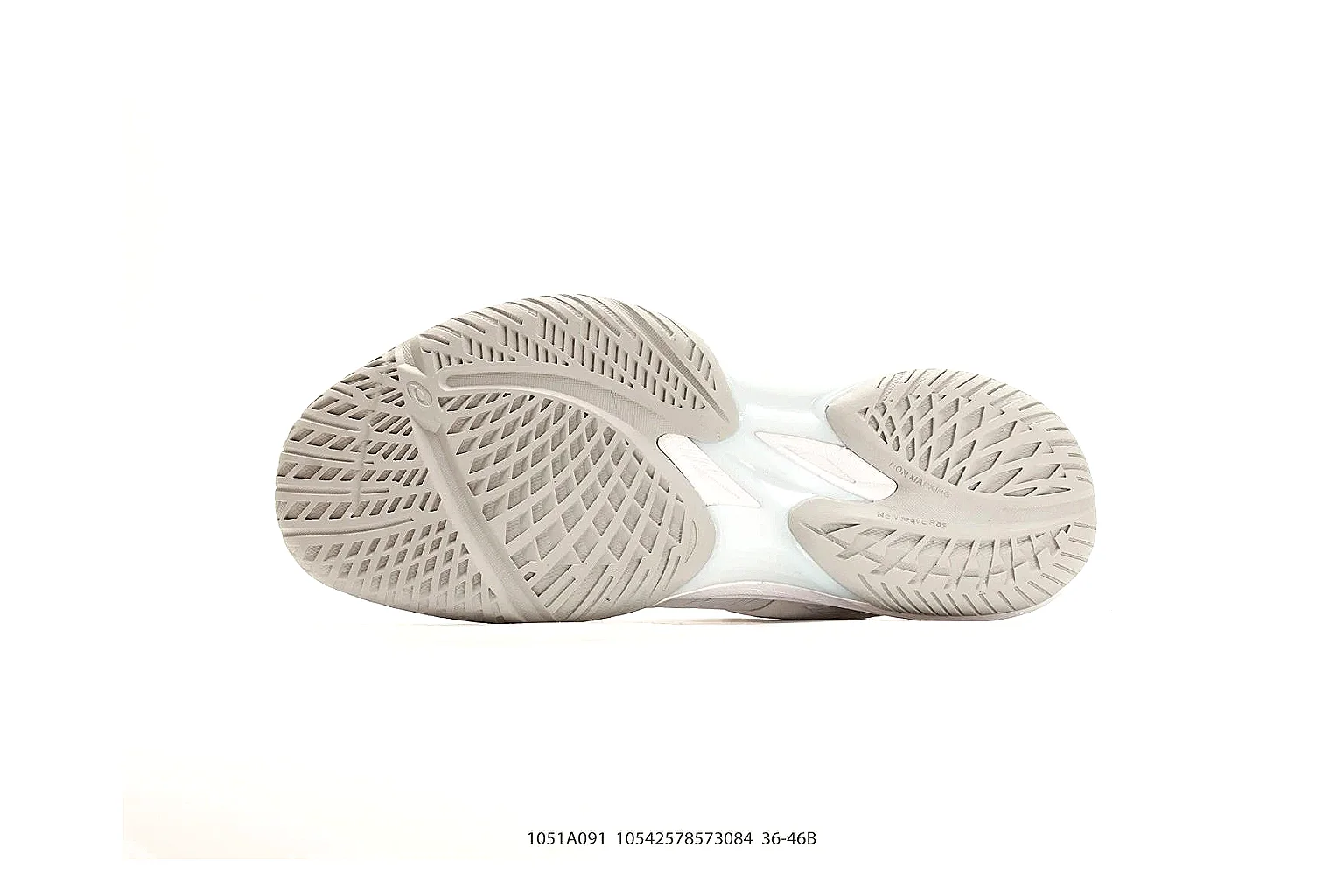 Training Runner White Black Sneaker comparison photo showing white black synthetic runner upper, layered support panels, training silhouette, and practical performance sole thumbnail 4
