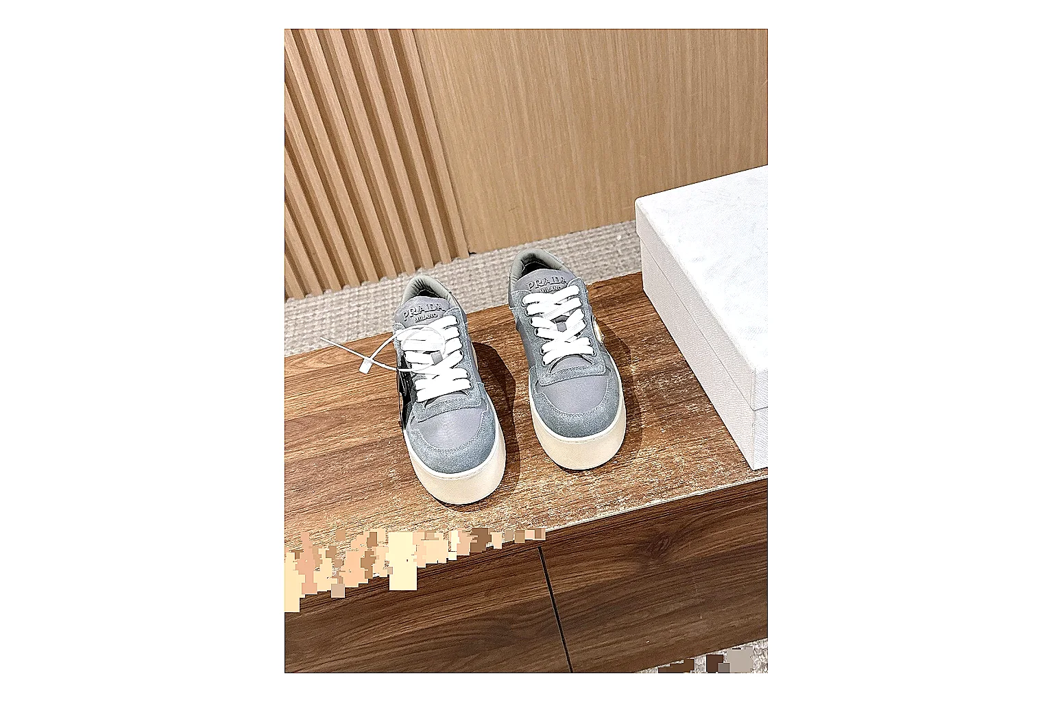 kakoscout.com Grey Platform Low 8764 Grey low-top product image
