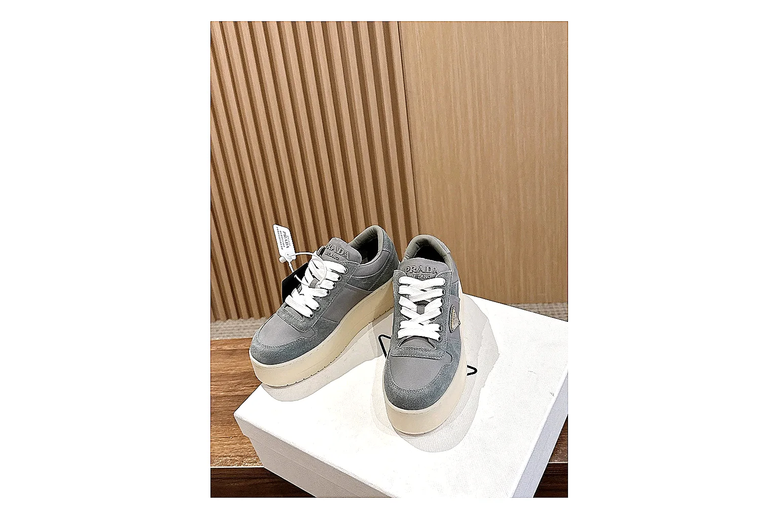 kakoscout.com Grey Platform Low 8764 Grey low-top product image thumbnail 3
