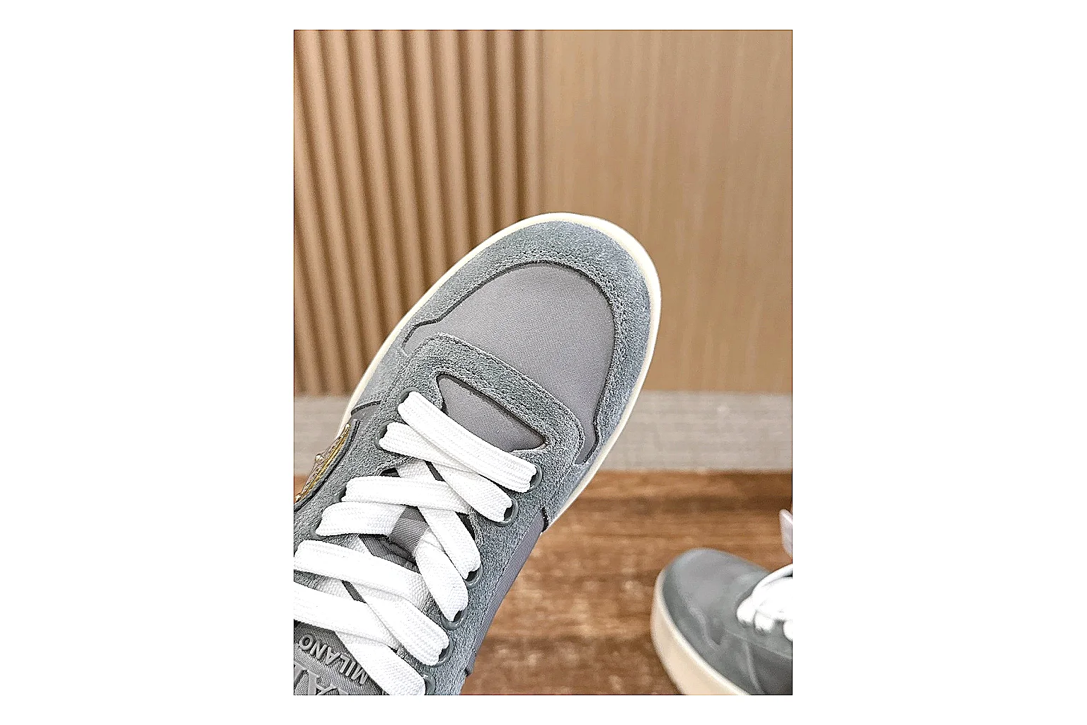kakoscout.com Grey Platform Low 8764 Grey low-top product image thumbnail 5