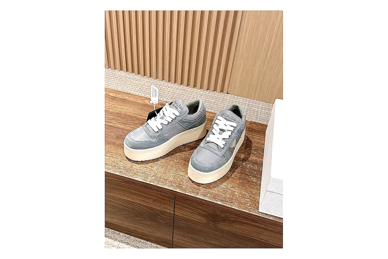 kakoscout.com Grey Platform Low 8764 Grey low-top product image thumbnail 6