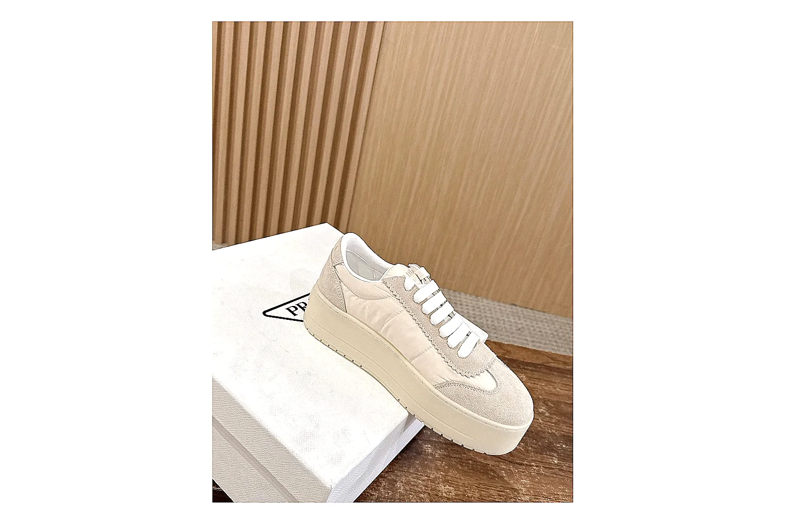kakoscout.com Ivory Platform Low 8840 Ivory low-top product image thumbnail 2