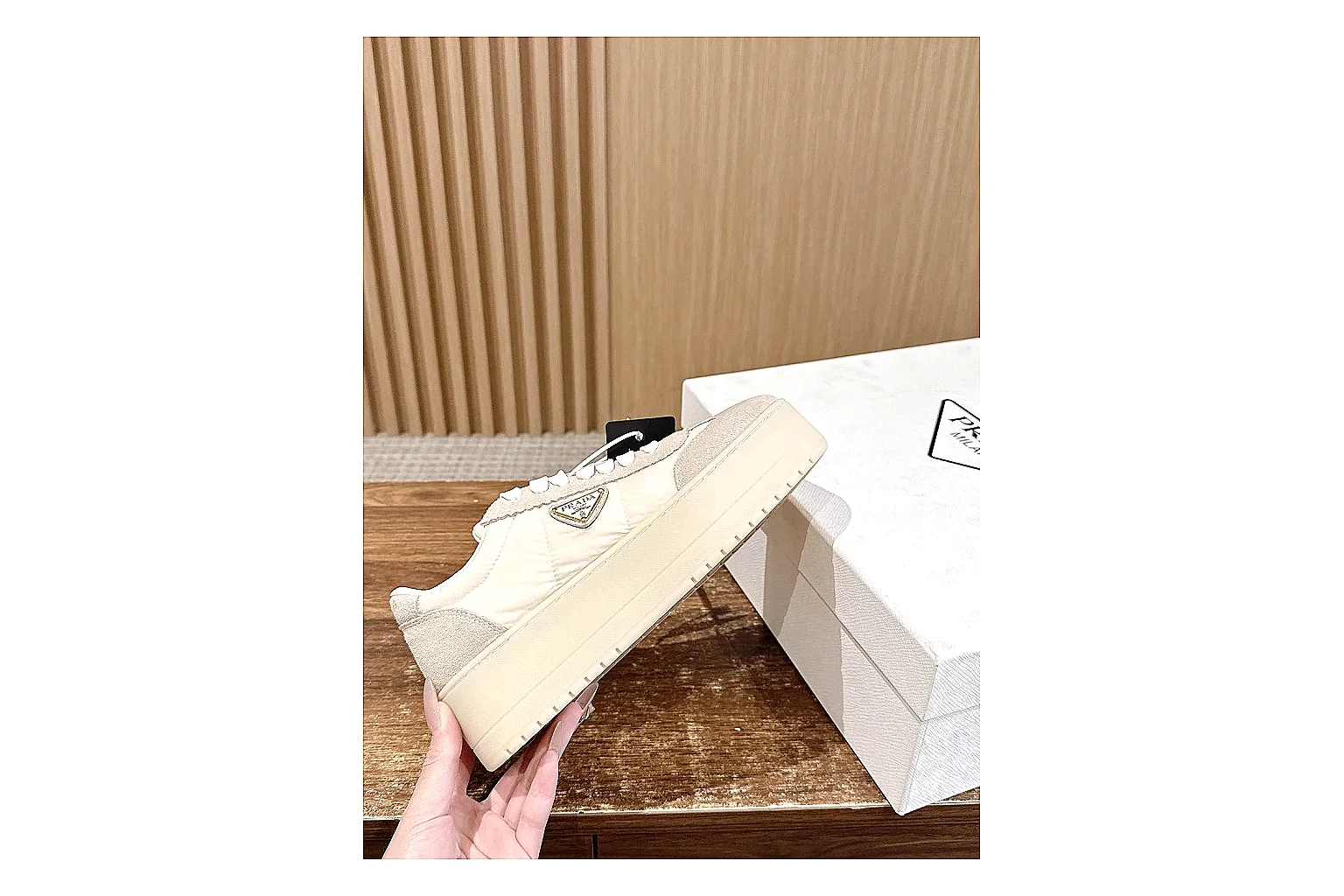 kakoscout.com Ivory Platform Low 8840 Ivory low-top product image thumbnail 4