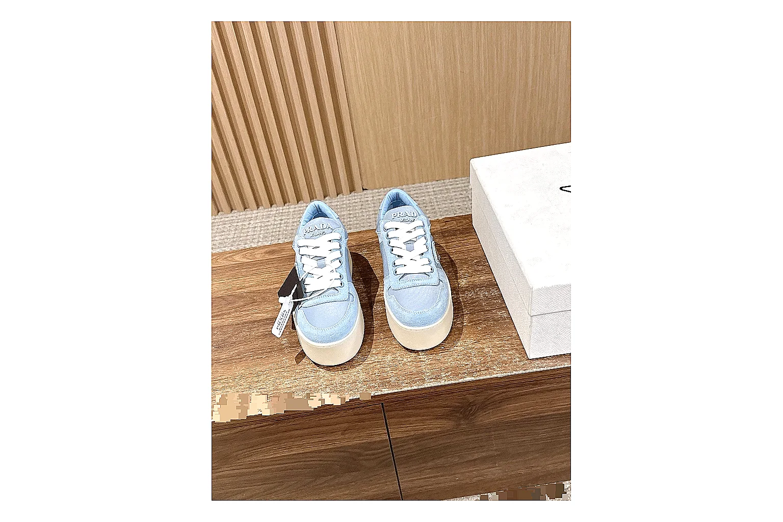 kakoscout.com Light Blue Platform Low 8808 Light Blue low-top product image
