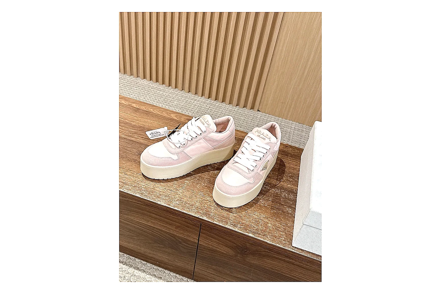 kakoscout.com Pale Pink Platform Low 8796 Pale Pink low-top product image thumbnail 6