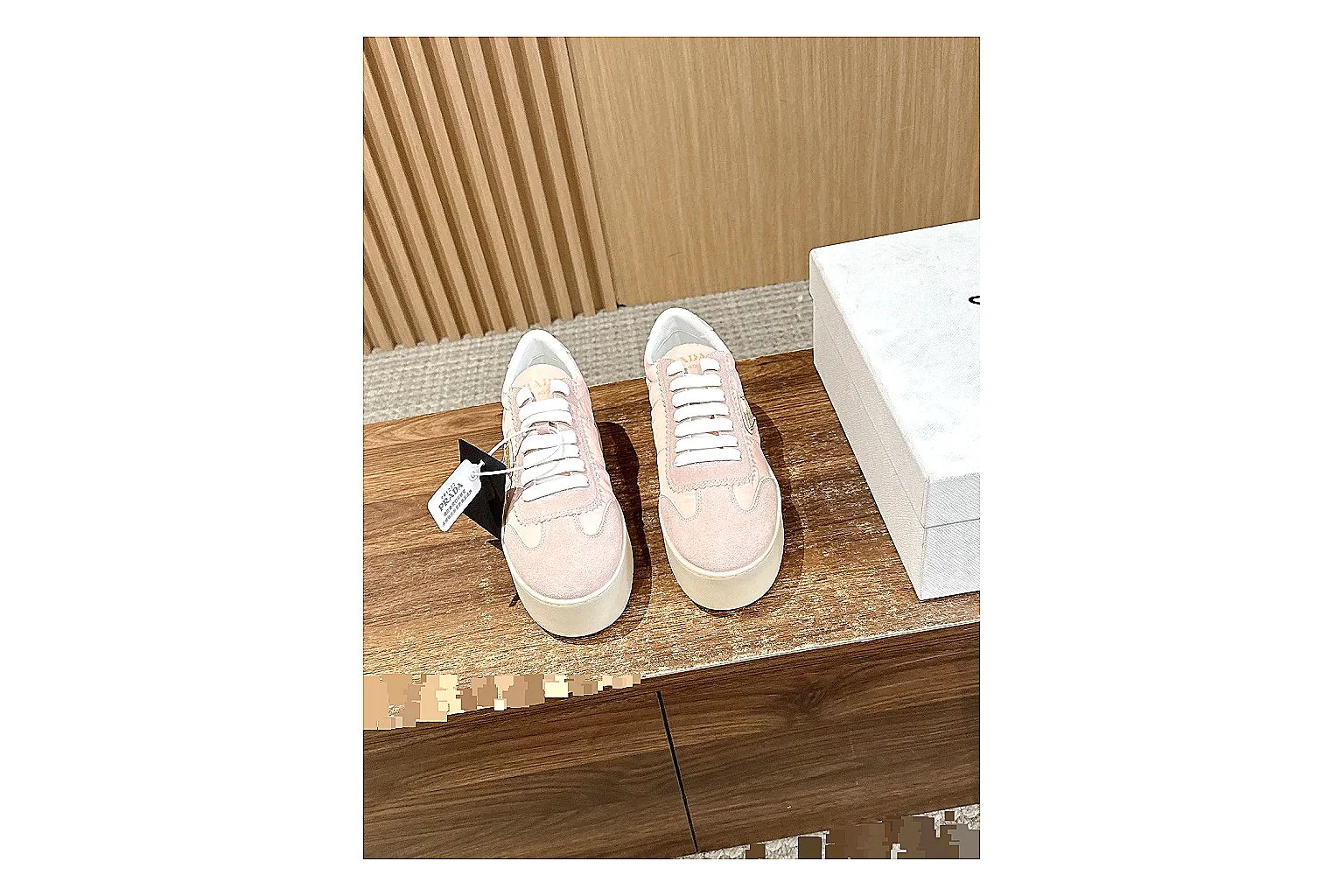 kakoscout.com Pink Platform Low 8610 Pink low-top product image