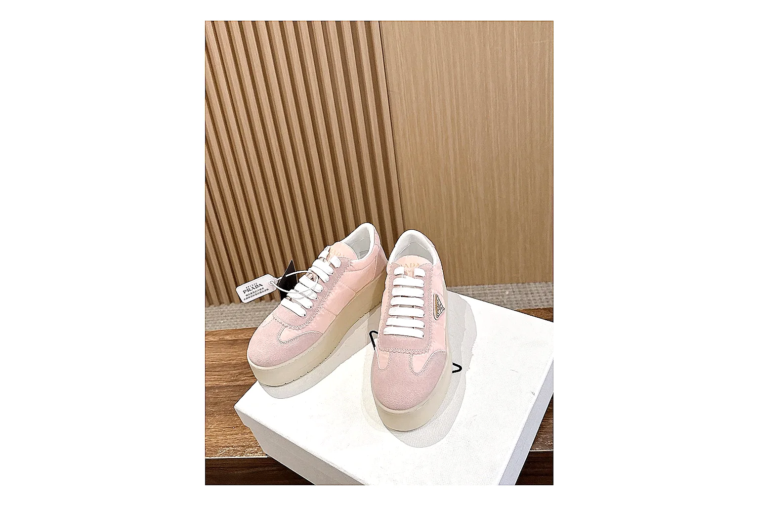 kakoscout.com Soft Pink Platform Low 8913 Soft Pink low-top product image thumbnail 3
