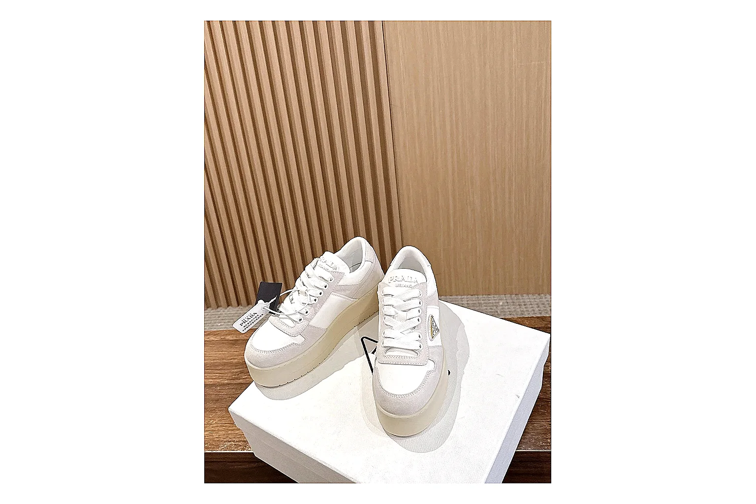 kakoscout.com White Platform Low 8750 White low-top product image thumbnail 3
