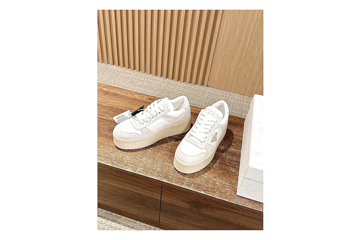 kakoscout.com White Platform Low 8750 White low-top product image thumbnail 6