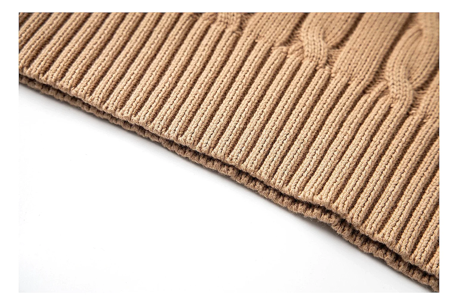 kakoscout.com Polo Ralph Lauren Camel Cable Knit Polo 0830 Camel short-sleeve-knit product image thumbnail 5