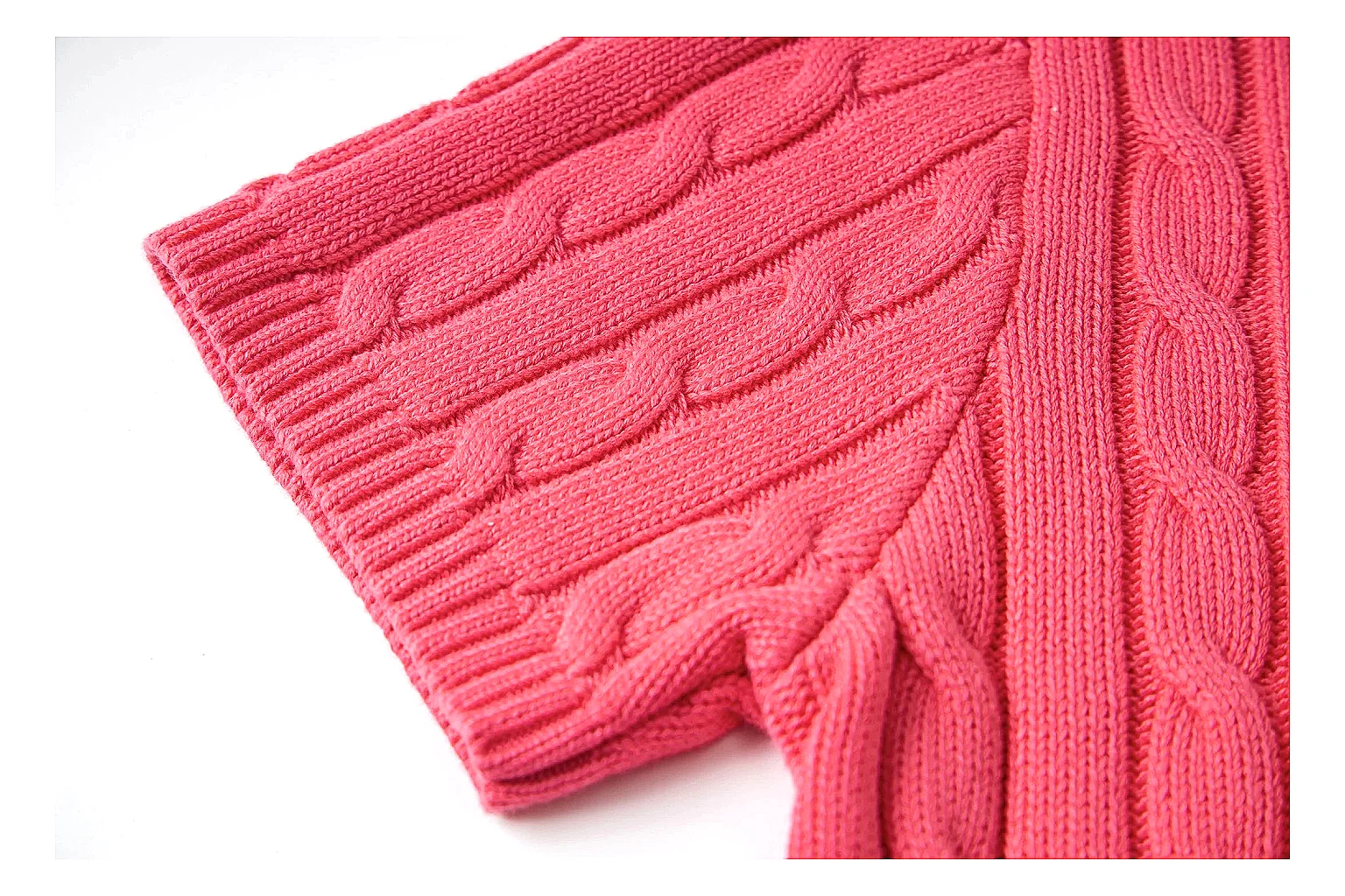 kakoscout.com Polo Ralph Lauren Coral Cable Knit Polo 0820 Coral short-sleeve-knit product image thumbnail 3