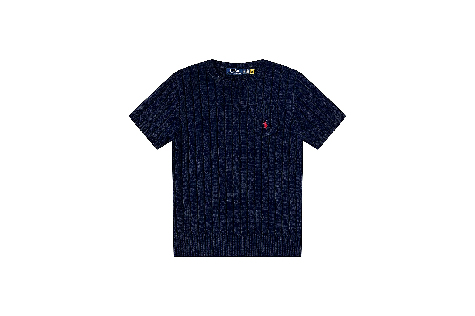kakoscout.com Polo Ralph Lauren Deep Navy Cable Knit Polo 0889 Deep Navy short-sleeve-knit product image thumbnail 6