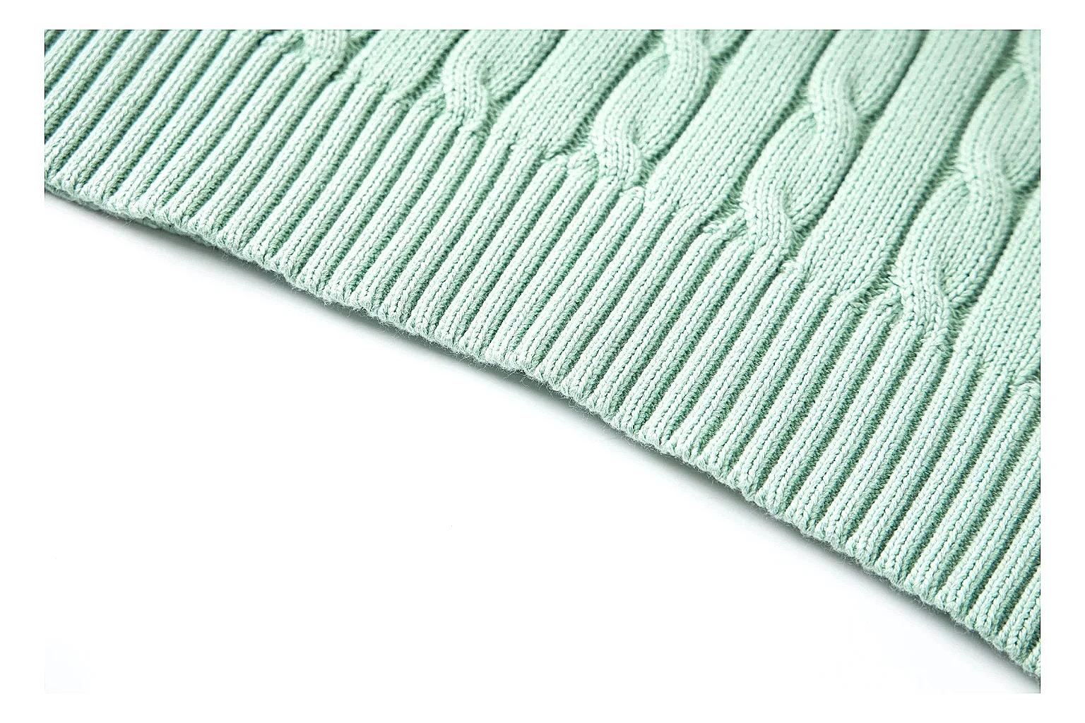 kakoscout.com Polo Ralph Lauren Mint Cable Knit Polo 0792 Mint short-sleeve-knit product image thumbnail 3