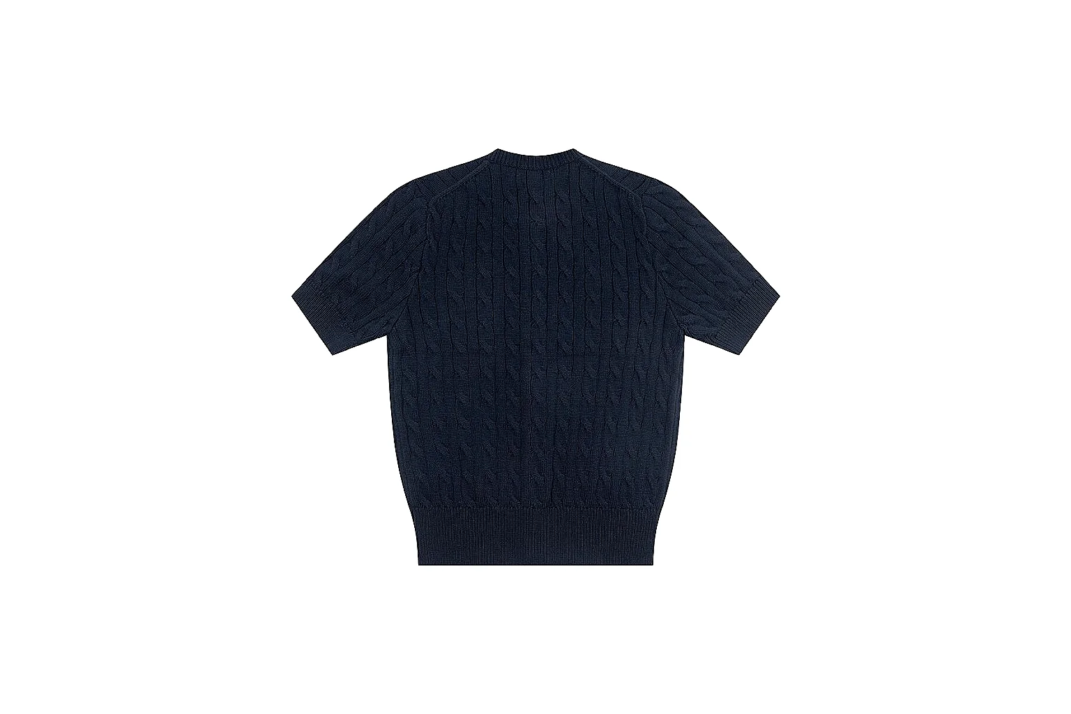 kakoscout.com Polo Ralph Lauren Navy Cable Knit Cardigan 0960 Navy short-sleeve-knit product image thumbnail 2