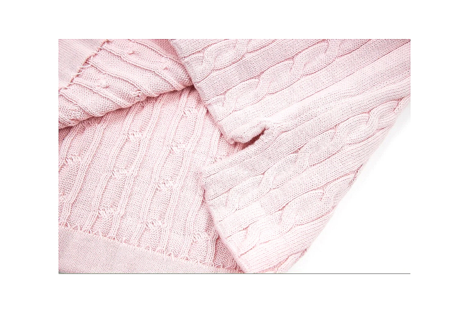 kakoscout.com Polo Ralph Lauren Pink Cable Knit Polo 0983 Pink short-sleeve-knit product image thumbnail 3