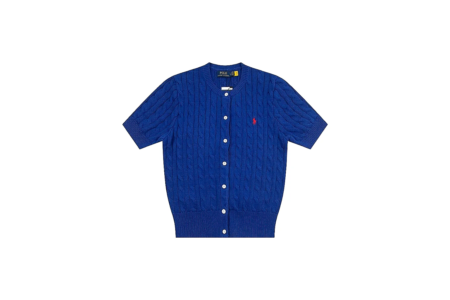 kakoscout.com Polo Ralph Lauren Royal Blue Cable Knit Cardigan 0939 Royal Blue short-sleeve-knit product image thumbnail 6