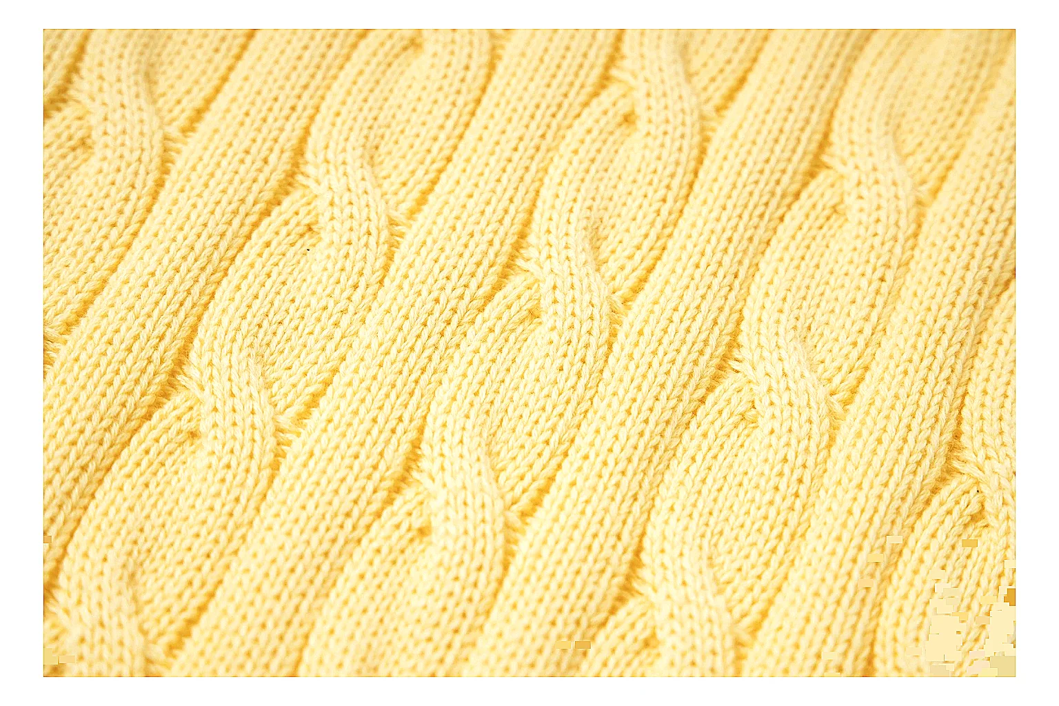 kakoscout.com Polo Ralph Lauren Yellow Cable Knit Polo 0964 Yellow short-sleeve-knit product image