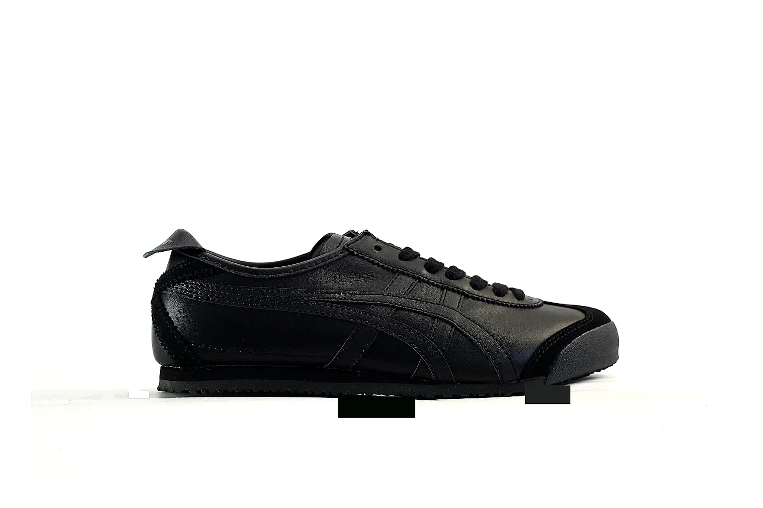 kakoscout.com Prada Black Leather Low Trainer 2936 Black low-top product image