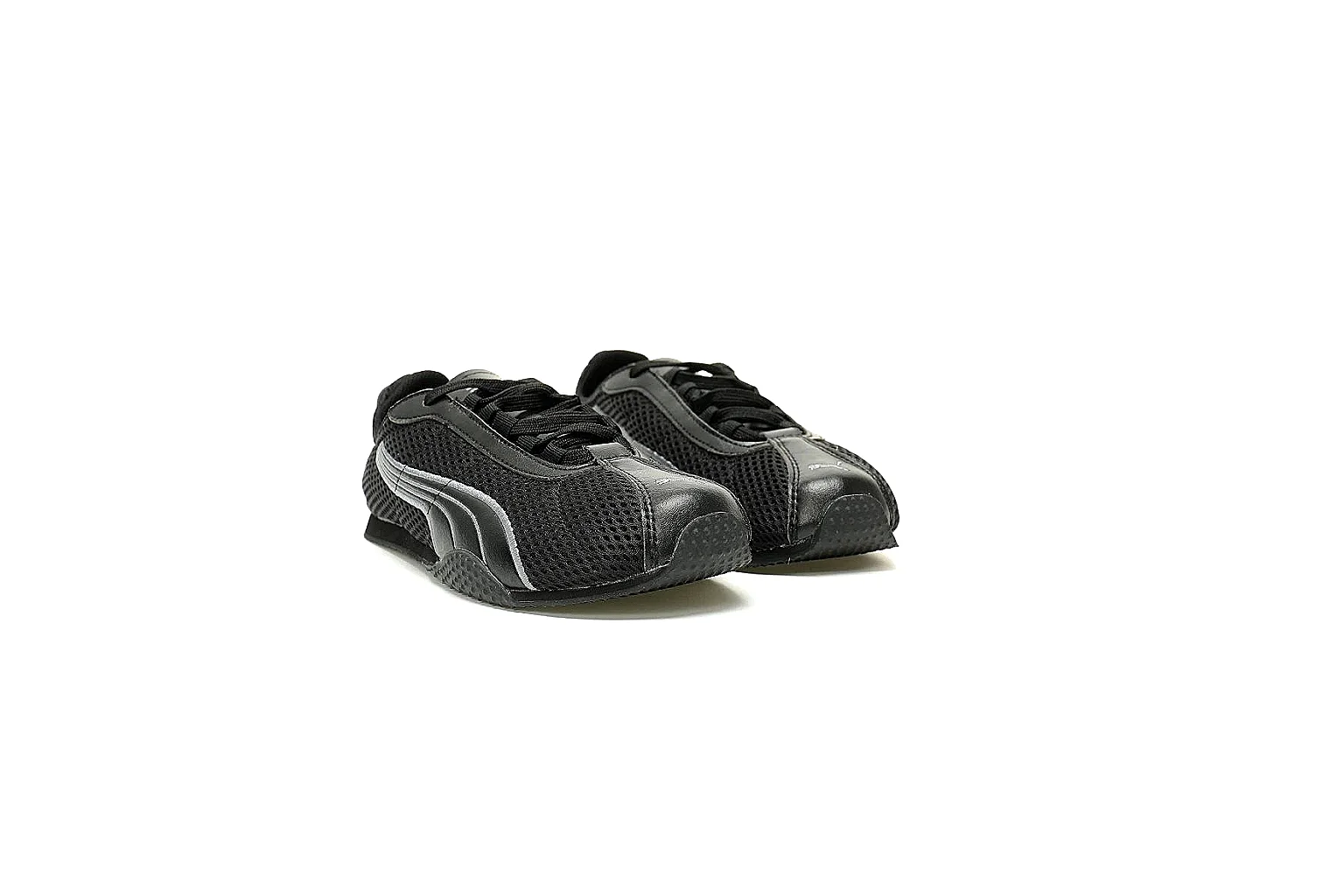 PUMA black silver mesh low-top CNY 500 scout gallery thumbnail 4