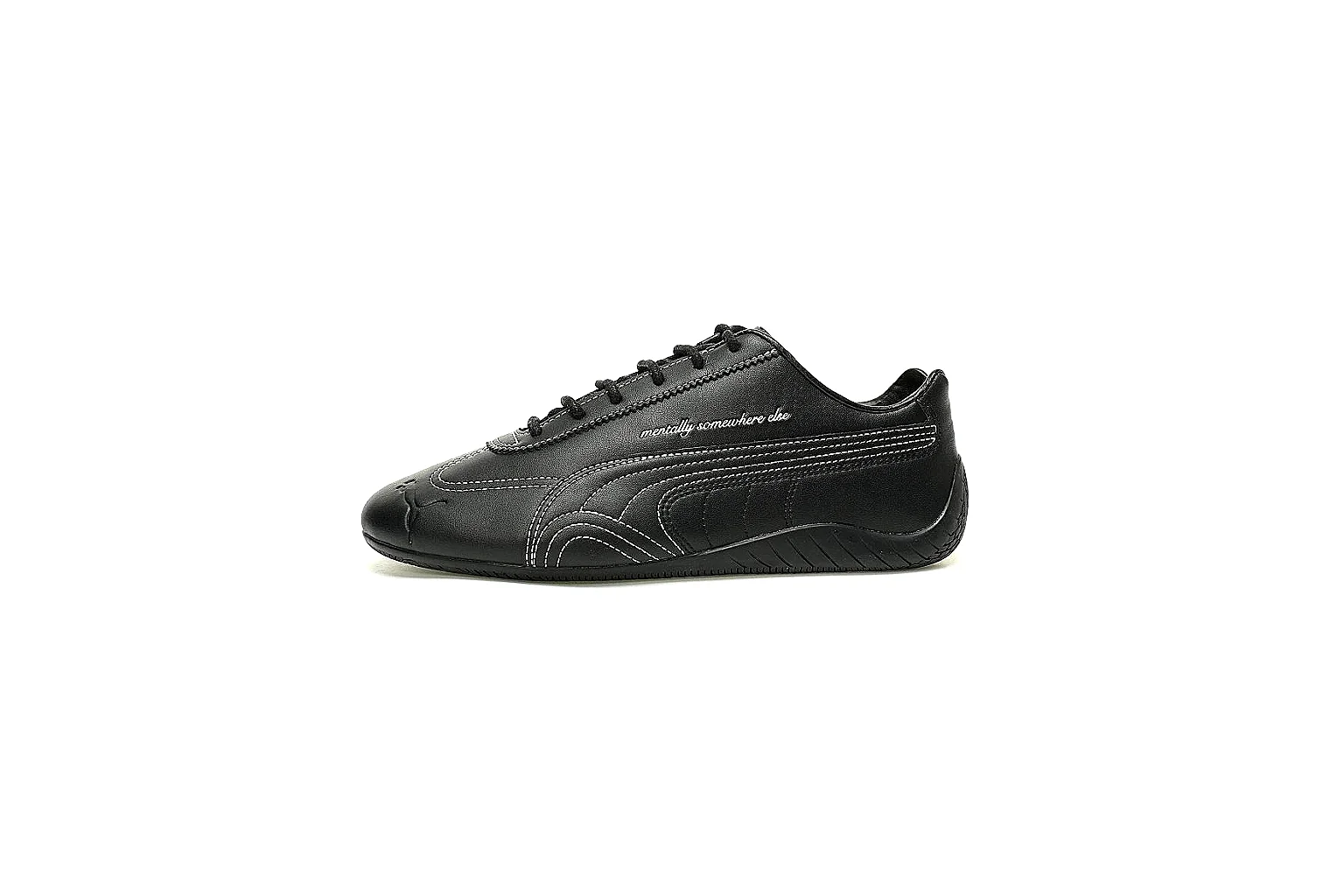 Puma black stitched low-top sneaker side profile QC proof thumbnail 2