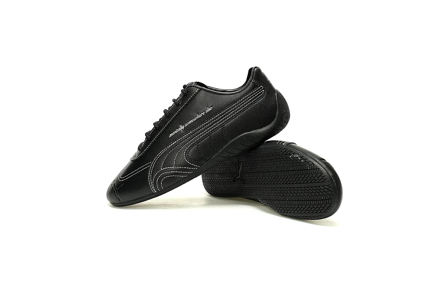 Puma black stitched low-top sneaker side profile QC proof thumbnail 5