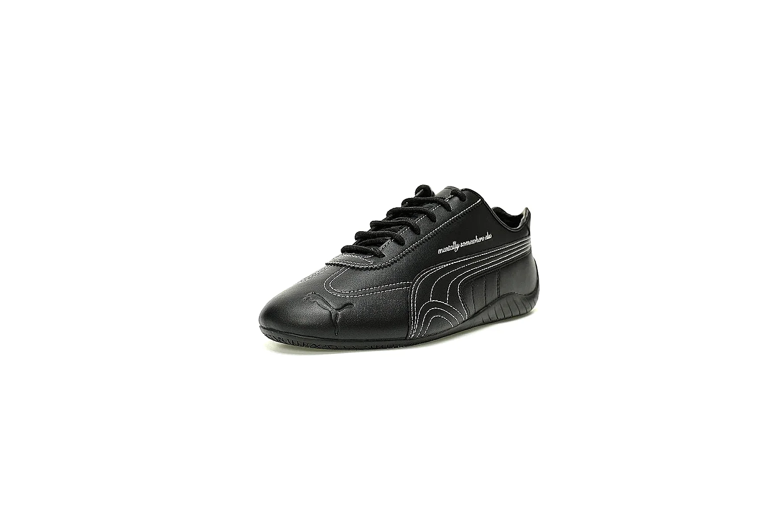 Puma black stitched low-top sneaker side profile QC proof thumbnail 6