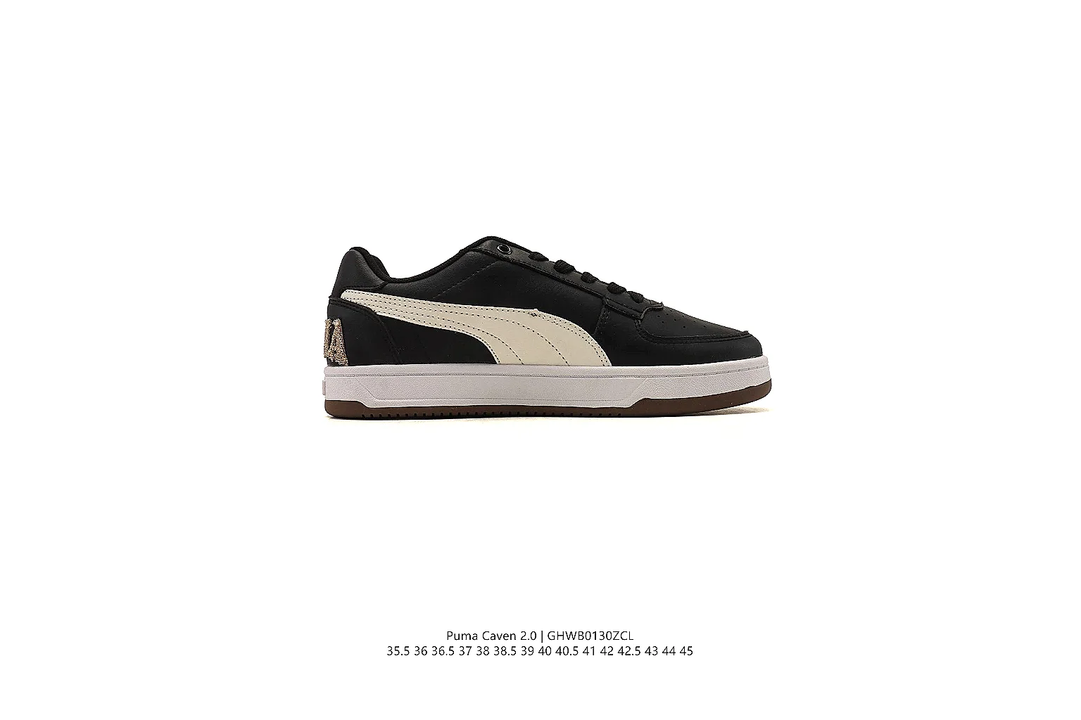 kakoscout.com Puma Black White Speedcat Low 1102 Black White low-top product image thumbnail 2