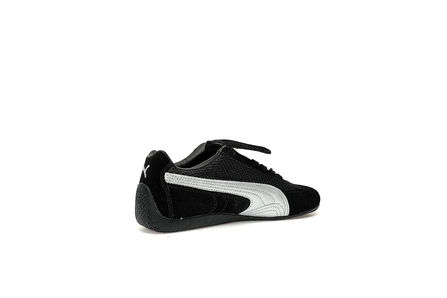 Puma 862380248 black white low-top with visible side formstrip and strap detail