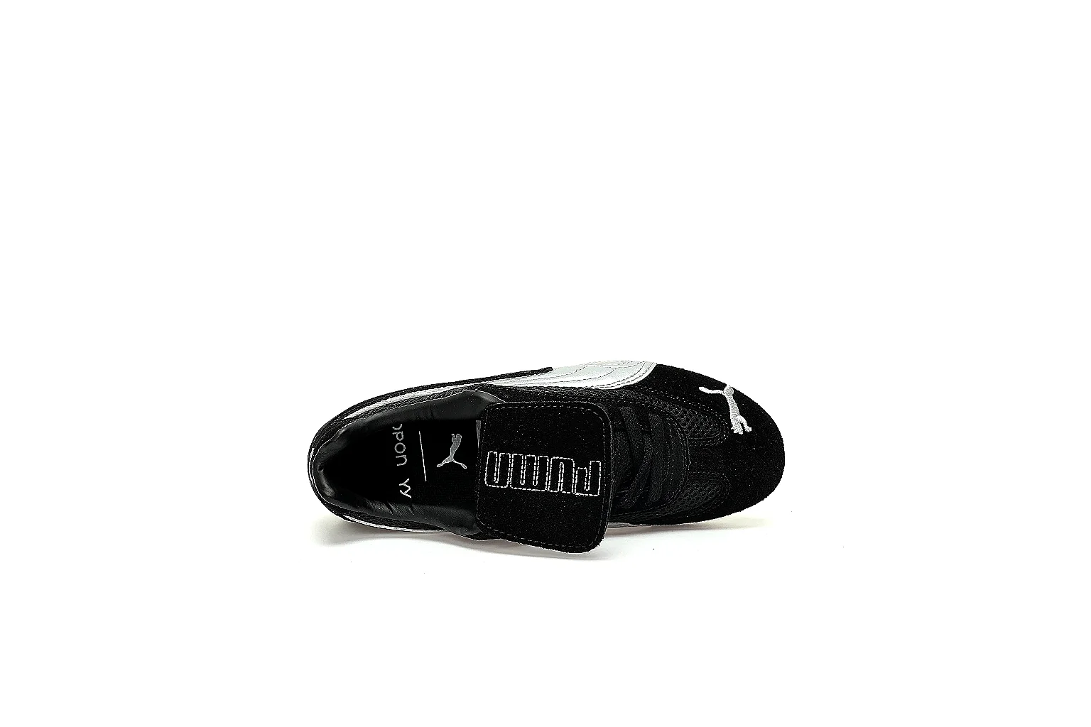 Puma 862380248 black white low-top with visible side formstrip and strap detail thumbnail 3