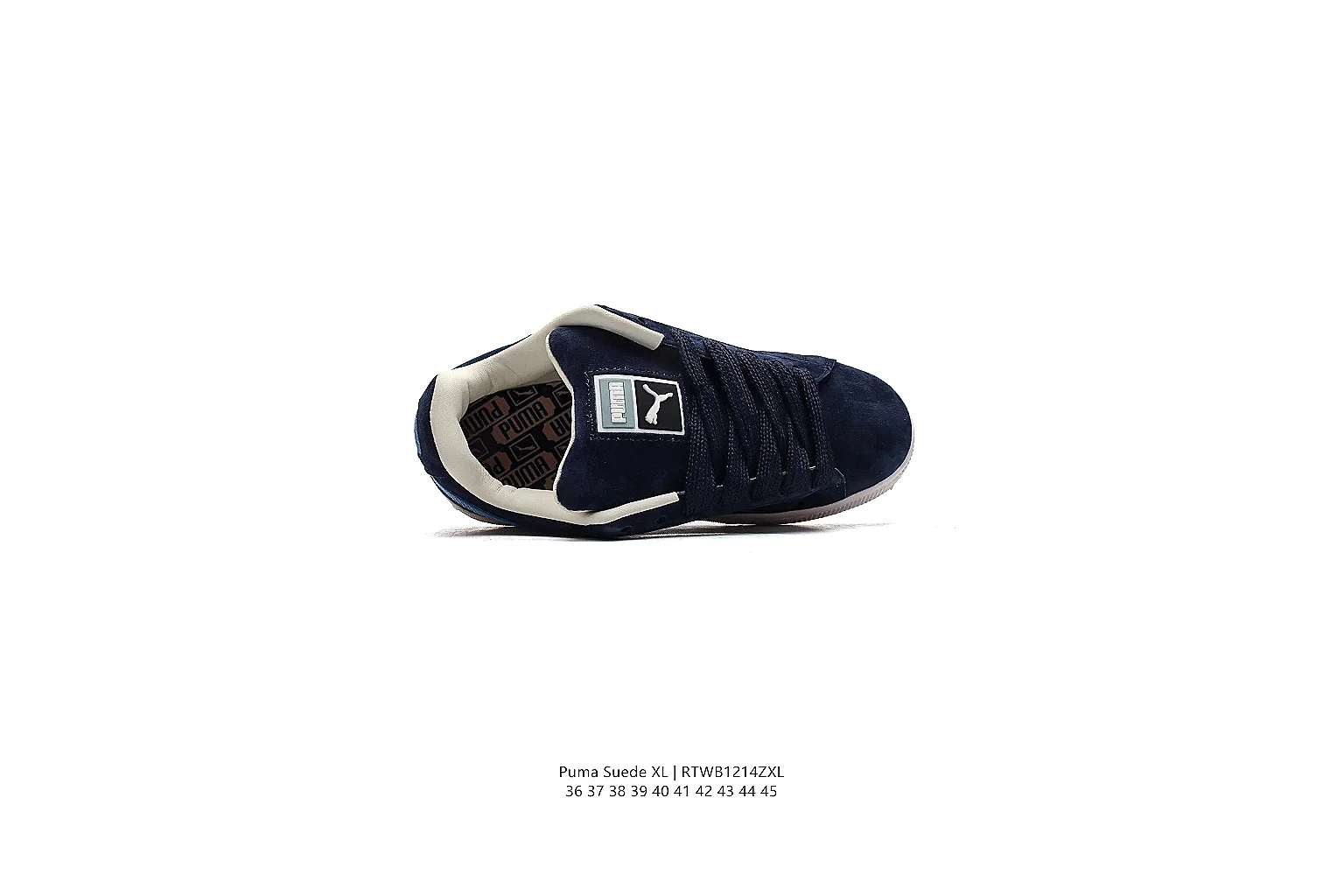 kakoscout.com Puma Navy Gum Suede Low 0839 Navy Gum low-top product image thumbnail 3