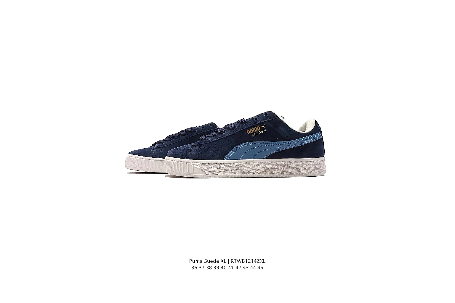 kakoscout.com Puma Navy Gum Suede Low 0839 Navy Gum low-top product image thumbnail 6