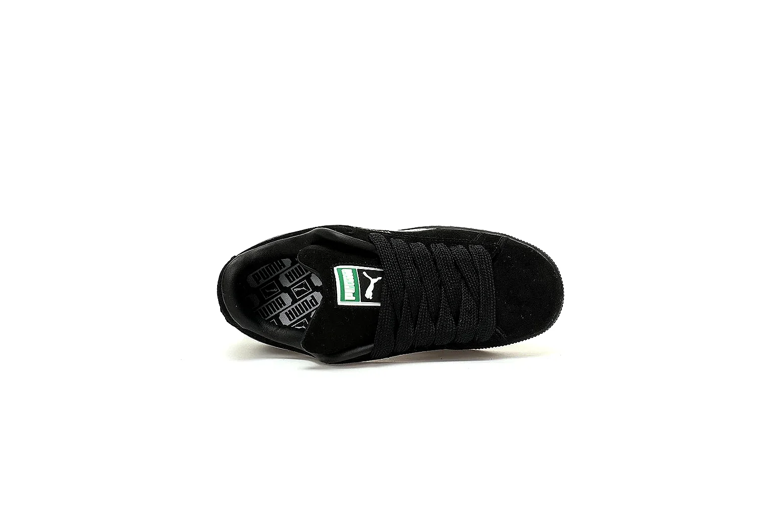 Puma Suede XL black silver QC gallery with outsole and pair views thumbnail 3