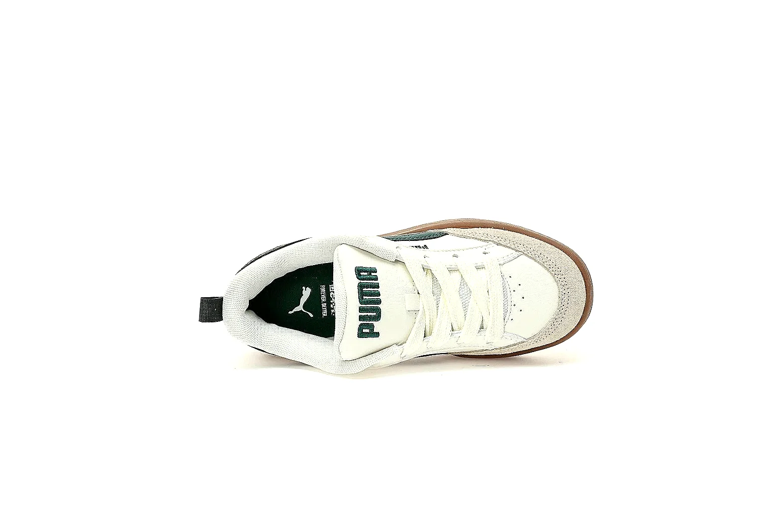 Kako Scout comparison images for Puma White Green Gum Low Sneaker thumbnail 3