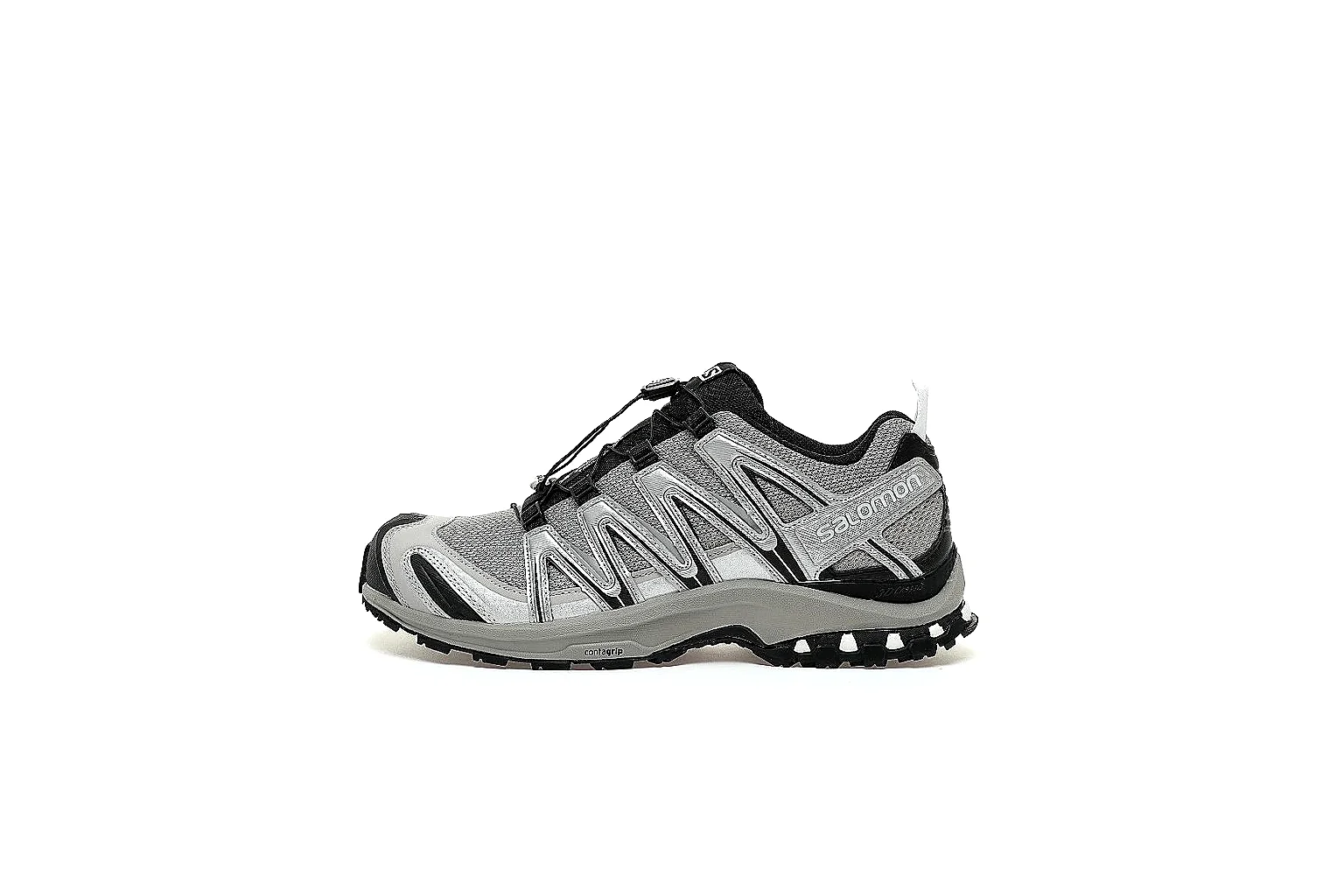 kakoscout.com Salomon Silver Black Trail Runner 7864 Silver Black runner product image