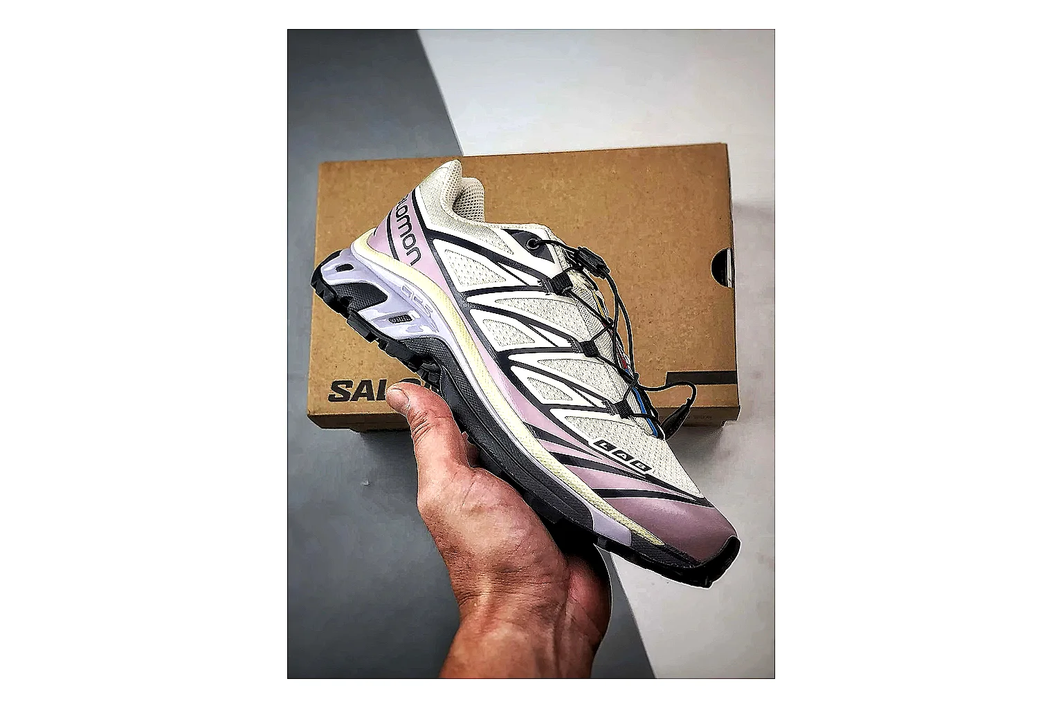 Salomon Xt 6 Purple Sneakers comparison signal image SKU 1182167037 thumbnail 6