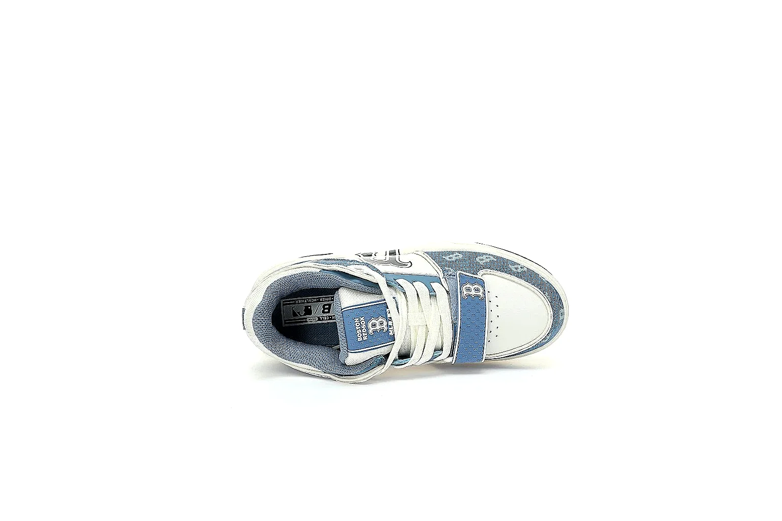 Kako Scout comparison images for Other Blue Logo Low Court Sneaker thumbnail 3