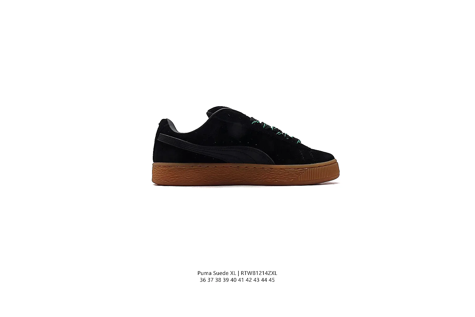kakoscout.com Black Gum Suede Low 0835 Black Gum low-top product image thumbnail 2